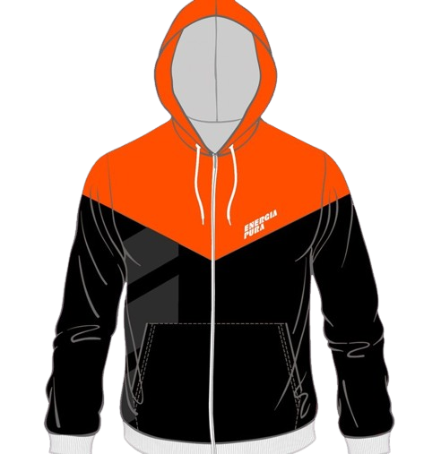 ENERGIAPURA Softshell Felpa Tip Junior Orange/Negru - 2021/22