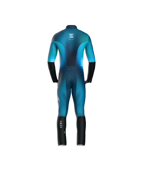 Cauciuc de schi Energiapura Aurora Blue Junior (insulated, unpadded) - 2024/25