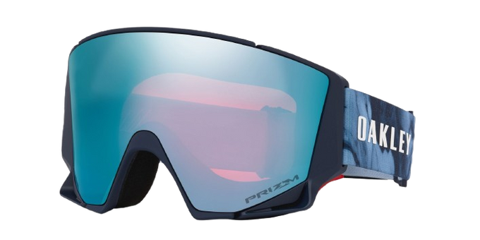 Ochelari de schi Oakley Flow Scape M Aleksander Kilde Signature/Prizm Snow Sapphire Iridium + Additional lens Prizm Snow Iced Iridium - 2025/26