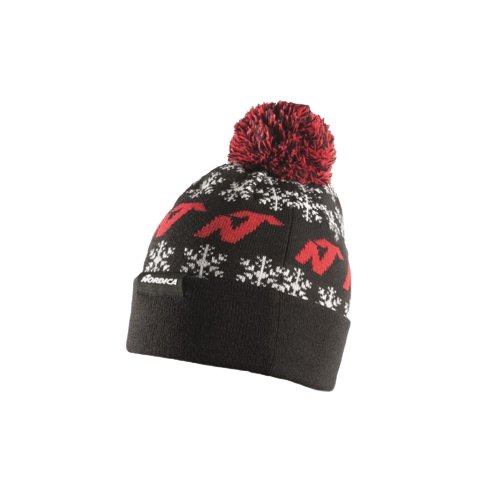 Pălărie Nordica Essential Beanie Black Red - 2025/26