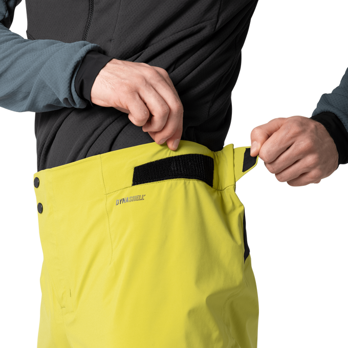 pantaloni de schi de tură Dynafit Blacklight 3L Pants Golden Lime  - 2025/26