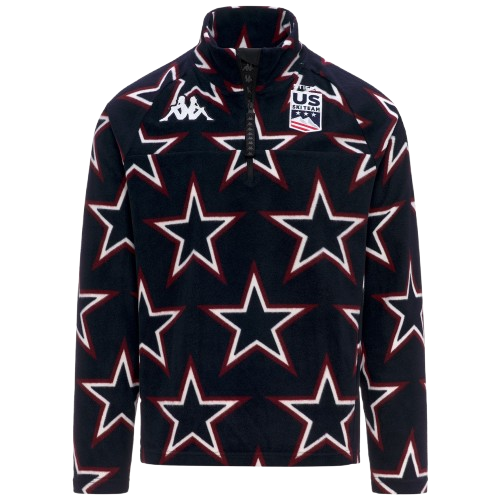 Tricou Kappa 8CENTO 818G US Blue Baritone/Pomegranate - 2025/26