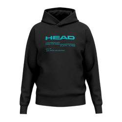 Hanorac cu gluga HEAD Race Hoodie Junior Black - 2025/26