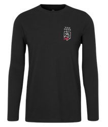 Tricou Van Deer Crew Longsleeve Black - 2024/25