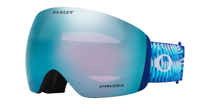 Ochelari de schi Oakley Flight Deck L Mikaela Shiffrin Signature Prizm Snow Sapphire Iridium - 2024/25