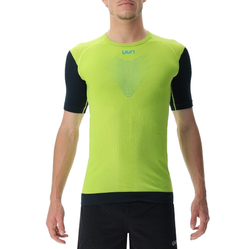Tricou de alergare UYN Man Running PB42 OW Shirt SH_SL Sulphur Spring/Black
