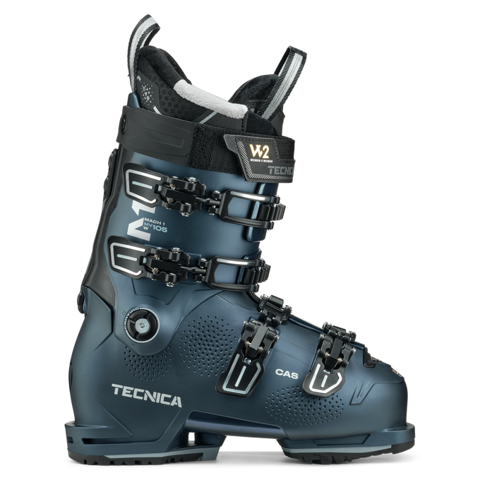 Clăpari TECNICA Mach1 MV 105 W TD GW Iridescent Green - 2025/26