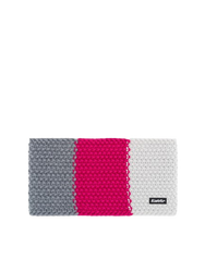 Bandă pentru cap Eisbar Jamie Flag STB Grey Mele/Pitti Pink/White - 2025/26
