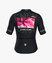 Tricou de ciclism Energiapura T-Shirt Full Zip Life Lily Black/Ragl Alexander - 2023