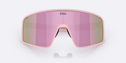 Ochelari de vedere BLIZ P001 Frame Matte Powder Pink with Brown W Rose Multi Lenses