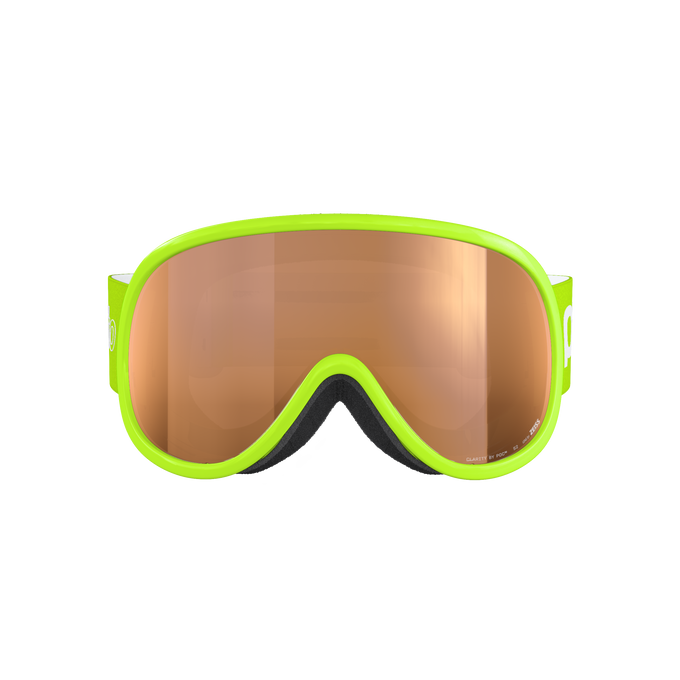 Ochelari de protecție POC Pocito Retina Fluorescent Yellow/Green/Partly Sunny Light Orange - 2025/26