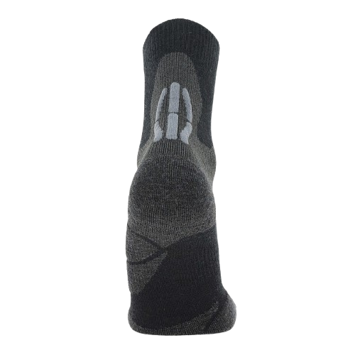 Șosete de exterior UYN Man Trekking 2in Merino Socks Black/Grey 