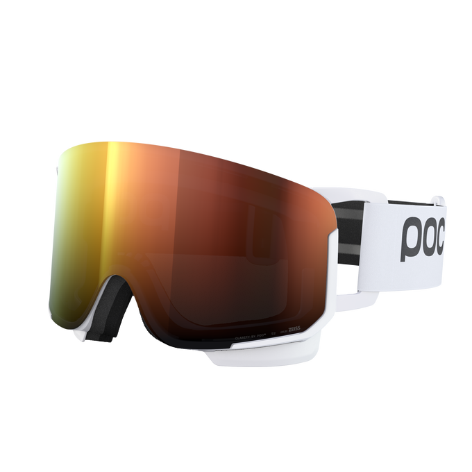 Ochelari de protecție POC Nexal Hydrogen White/Partly Sunny Orange - 2025/26