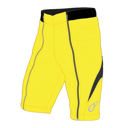 ENERGIAPURA Wengen Color Yellow Pantaloni scurți elastici Junior