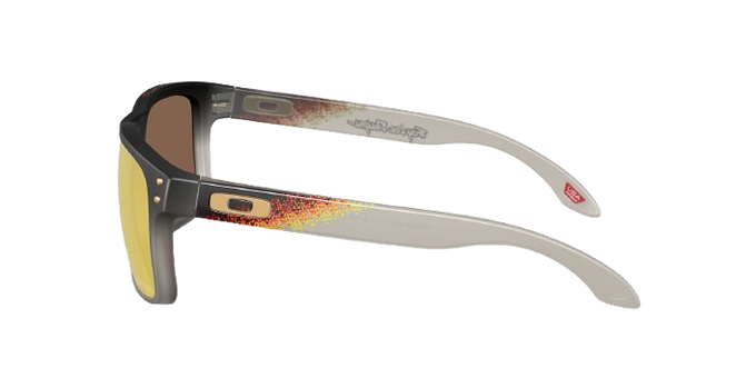 Ochelari de vedere Oakley Holbrook Troy Lee Designs Black Fade Frame/Prizm 24K Polarized Lenses