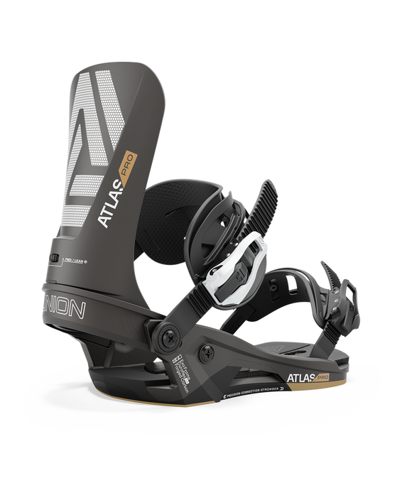 Legaturi Snowboard Union Atlas Pro Metalic Black - 2024/25