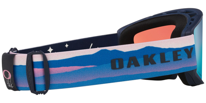 Ochelari de schi Oakley Flow Scape L Mikaela Shiffrin Signature/Prizm Snow Sapphire Iridium + Additional lens Prizm Snow Iced Iridium - 2025/26