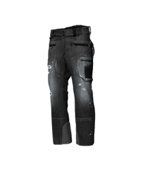 Pantaloni de schi Energiapura Grong Jeans Stonewashed Anthracite - 2024/25