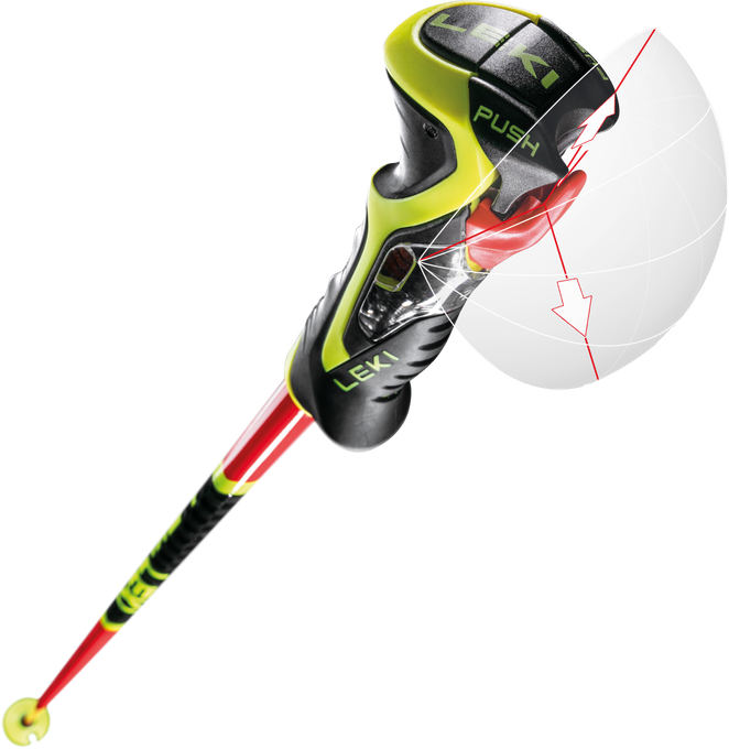 Bețe de Schi LEKI WCR SL 3D Red - 2025/26