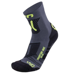 Sosete de Ciclism UYN Man Cycling MTB Anthracite/Yellow Fluo