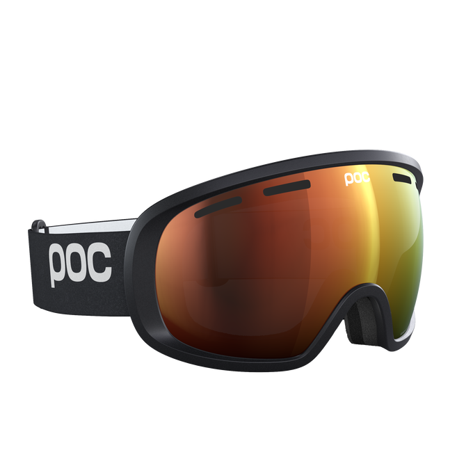 Ochelari de protecție POC Fovea Uranium Black/Partly Sunny Orange - 2025/26