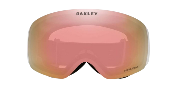 Ochelari de schi Oakley Flight Deck M Matte White/Prizm Rose Gold - 2025/26