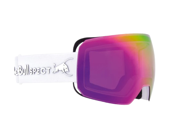 Ochelari de protecție Red Bull Spect Chute 03 White/Purple With Burgundy Mirror +  lentilă suplimentară - 2024/25