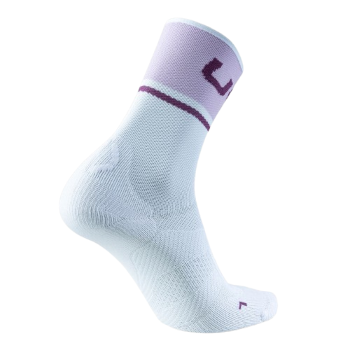 Șosete de exterior UYN Woman Cycling One Light Socks  White/Lilac