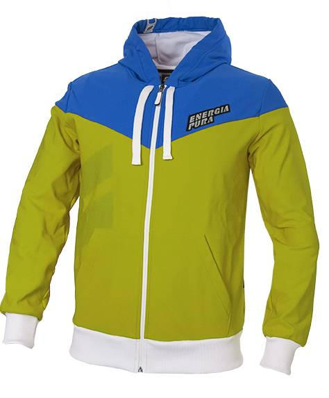 ENERGIAPURA Softshell Felpa Tip Acid Green/Turquoise - 2021/22
