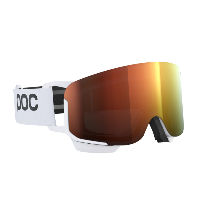 Ochelari de protecție POC Nexal Mid Hydrogen White/Partly Sunny Orange - 2025/26