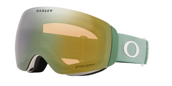Ochelari de schi Oakley Flight Deck M Matte Jade/Prizm Sage Gold Iridium - 2025/26