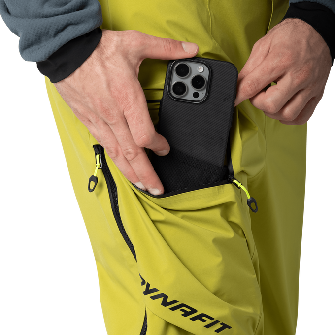 pantaloni de schi de tură Dynafit Blacklight 3L Pants Golden Lime  - 2025/26