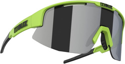 Ochelari de vedere BLIZ Matrix Lime Green/Smoke with silver mirror