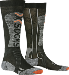 Șosete de schi X-Socks Ski Energizer LT 4.0 Black/Stone Grey Melange - 2023/24