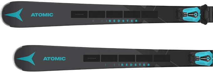 Schiuri Atomic Redster X7 Revoshock C + MI 12 GW Black/Teal - 2024/25