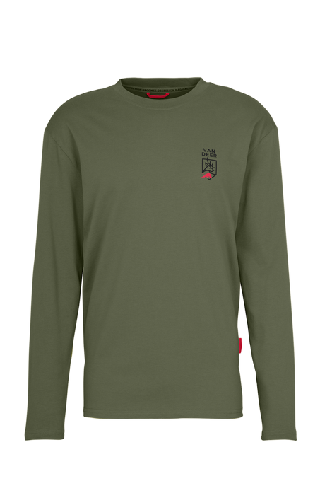 Tricou Van Deer Essential Longsleeve Khaki - 2025/26