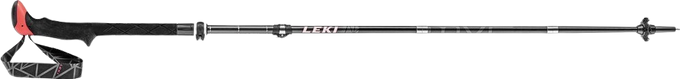 LEKI Micro Vario Carbon Red Red Black bețe de trekking - 2021