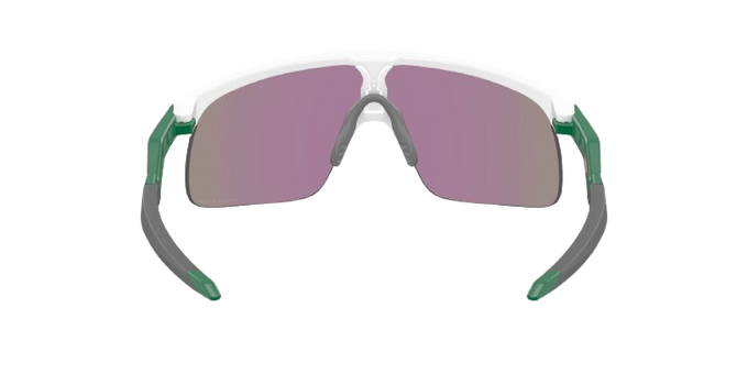 Ochelari de vedere Oakley Resistor Matte White Frame/Prizm Jade Lenses