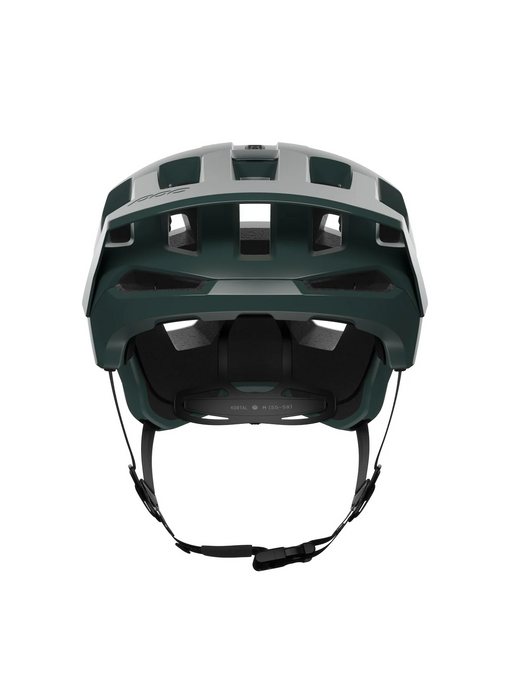 Cască de bicicletă POC Kortal Race MIPS Pargasite Green Matt/Hydrogen White Matt - 2025