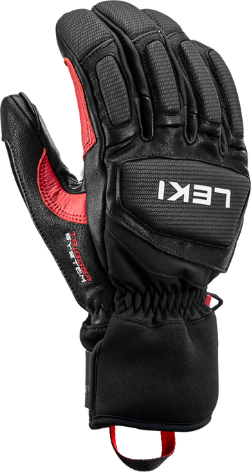 Mănuși LEKI Griffin Pro 3D Black/Red - 2025/26