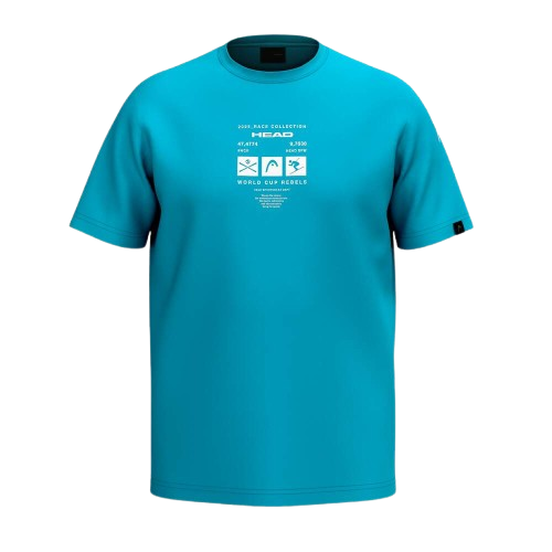 Tricoul HEAD WCR T-Shirt Junior Blue - 2025/26