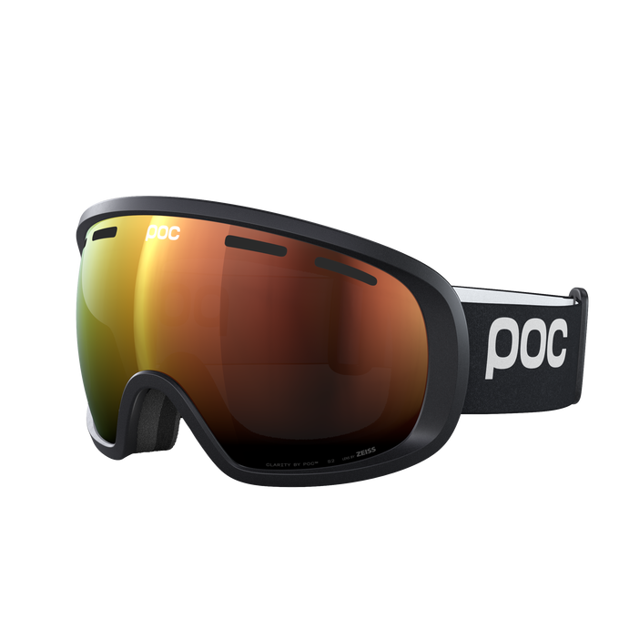 Ochelari de protecție POC Fovea Uranium Black/Partly Sunny Orange - 2025/26