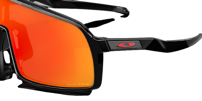 Ochelari de vedere Oakley Sutro S Prizm Ruby Lenses/Polished Black Frame