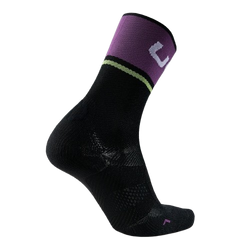Șosete de exterior UYN Woman Cycling One Light Socks  Black/Violet