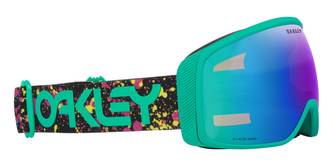 Ochelari de protecție Oakley Flight Tracker M Jaxon Black/Prizm Snow Argon Iridium - 2025/26