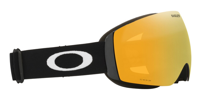 Ochelari de schi Oakley Flight Deck M Matte Black/Prizm 24K Iridium - 2025/26