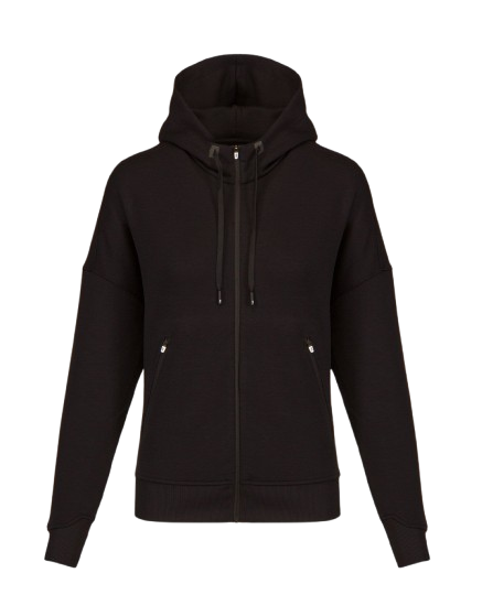 Hanorac On Running Zipped Hoodie Black - 2024/25
