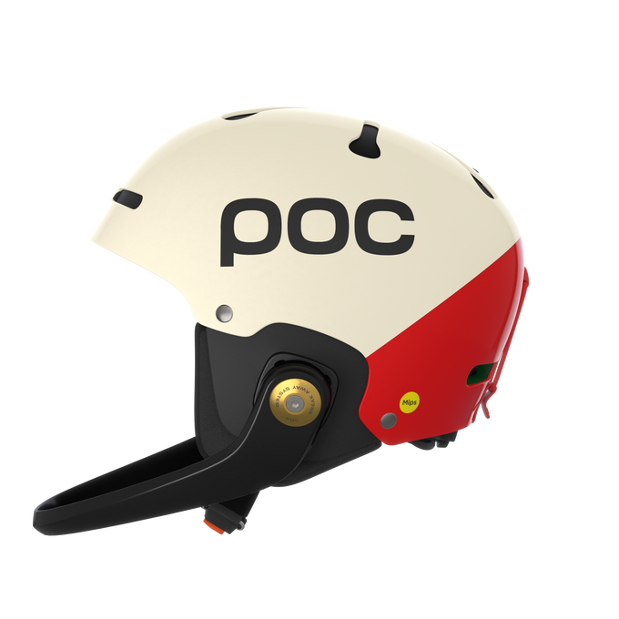 Cască de protecție POC Artic SL Mips Rouge/Blanc - 2025/26