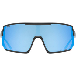 Ochelari de soare Uvex Sportstyle 235 P - Black Mat/Mirror Blue - 2023