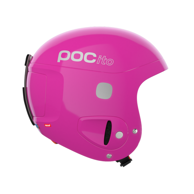 Cască POC Pocito Skull Fluorescent Pink - 2025/26